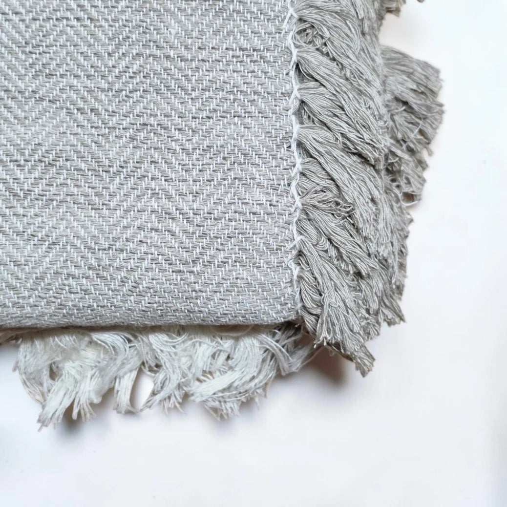 Handmade Cotton Sofa Throw – 100 × 250 cm | Fits 3-Seater Sofa