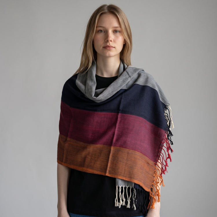 Artisan handwoven scarves