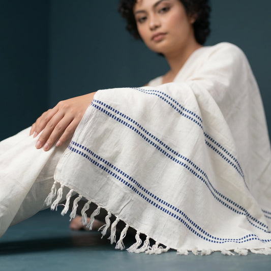 Cotton Shawls with Border