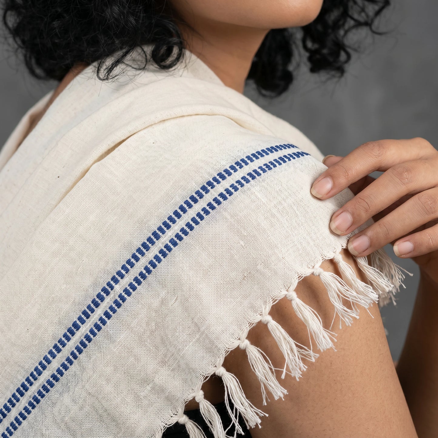 Cotton Shawls with Border