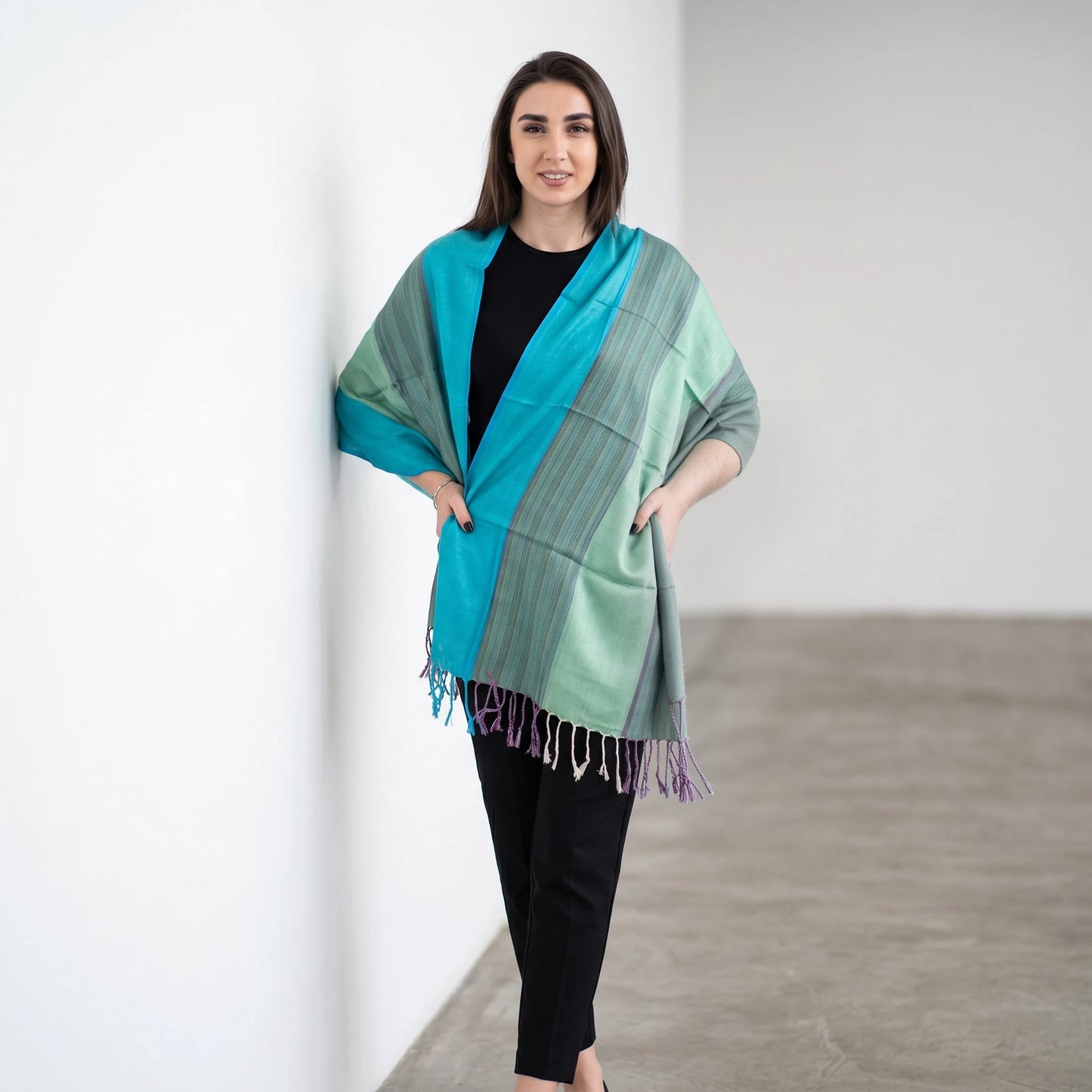 Salad and Flog Shawl