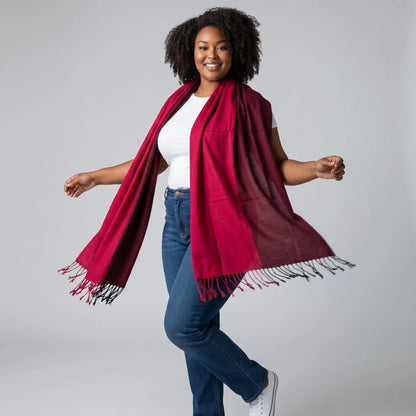 Two-Tone Shawl