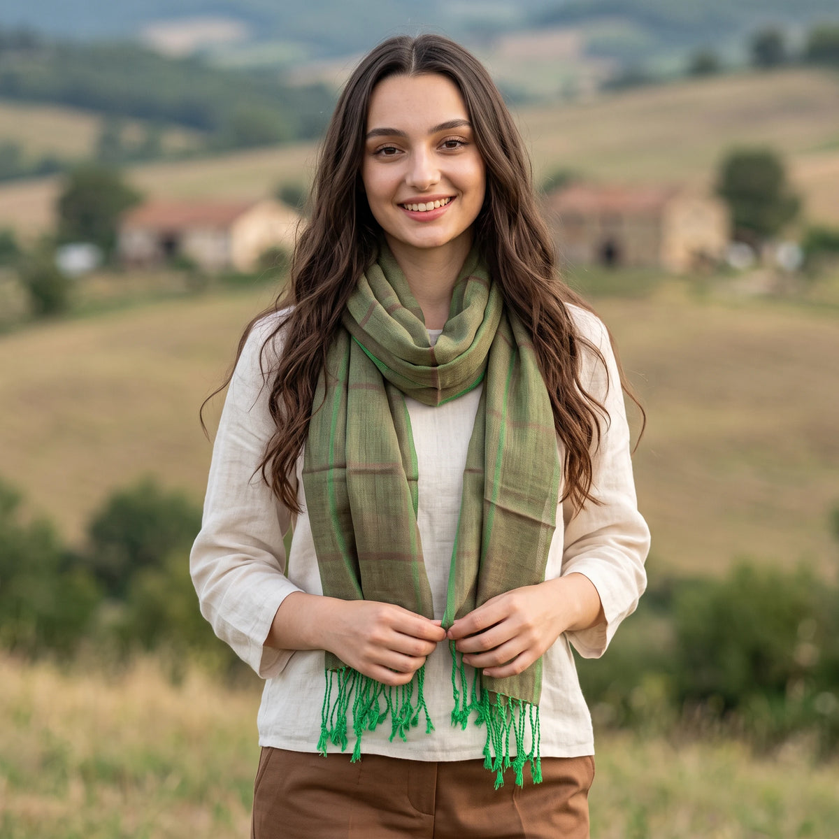 Dove Glow Shawl