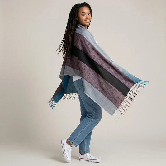 Handwoven Salad and Flog Scarf - Naqada Hand Crafts