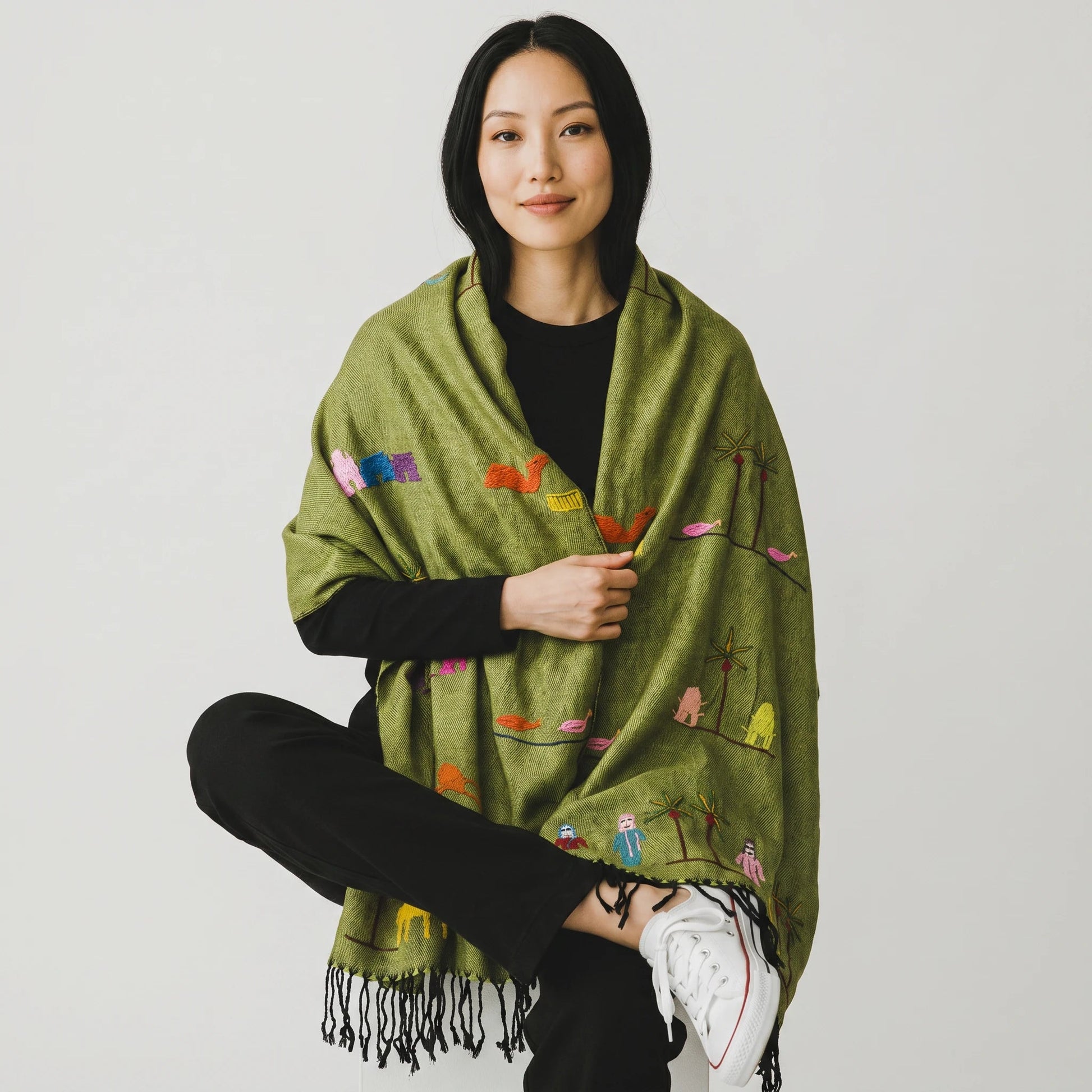 Heavy Shawl Shandweel Style - Naqada Hand Crafts