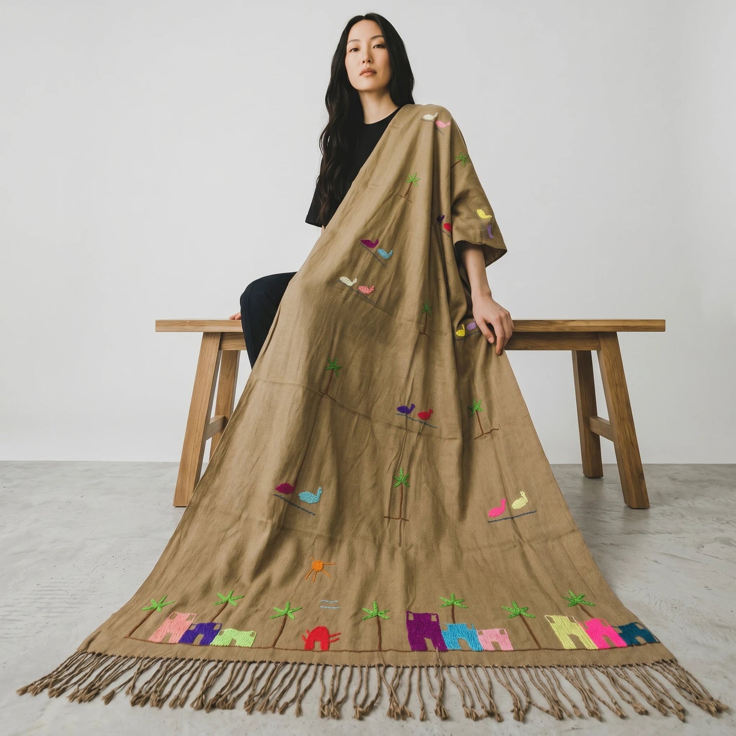 Heavy Shawl Shandweel Style - Naqada Hand Crafts