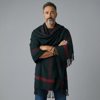 Heavy Wool Shawl - Naqada Hand Crafts