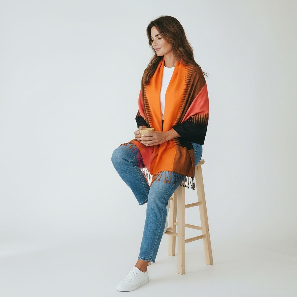 Korsy Double Shawl - Naqada Hand Crafts