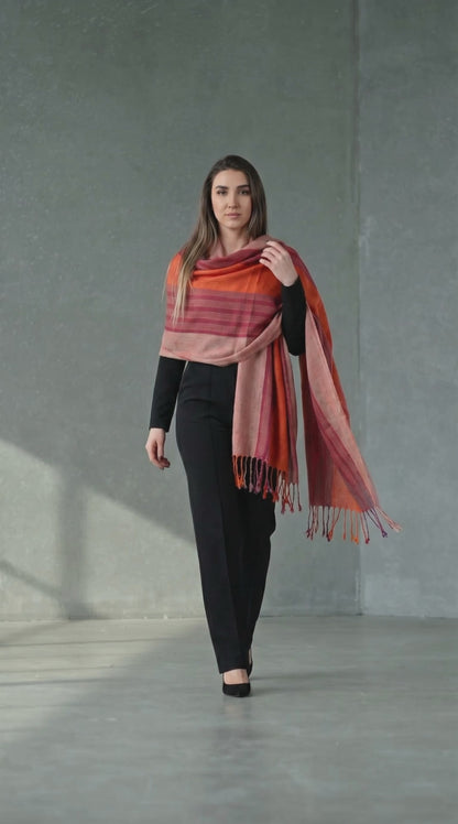 Salad and Flog Shawl