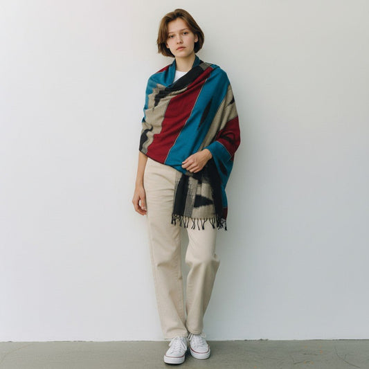 Pyramids Shawl - Naqada Hand Crafts