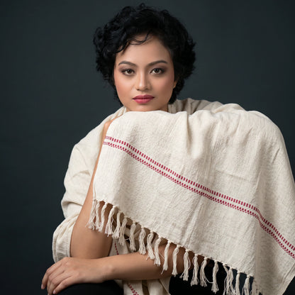 Cotton Shawls with Border