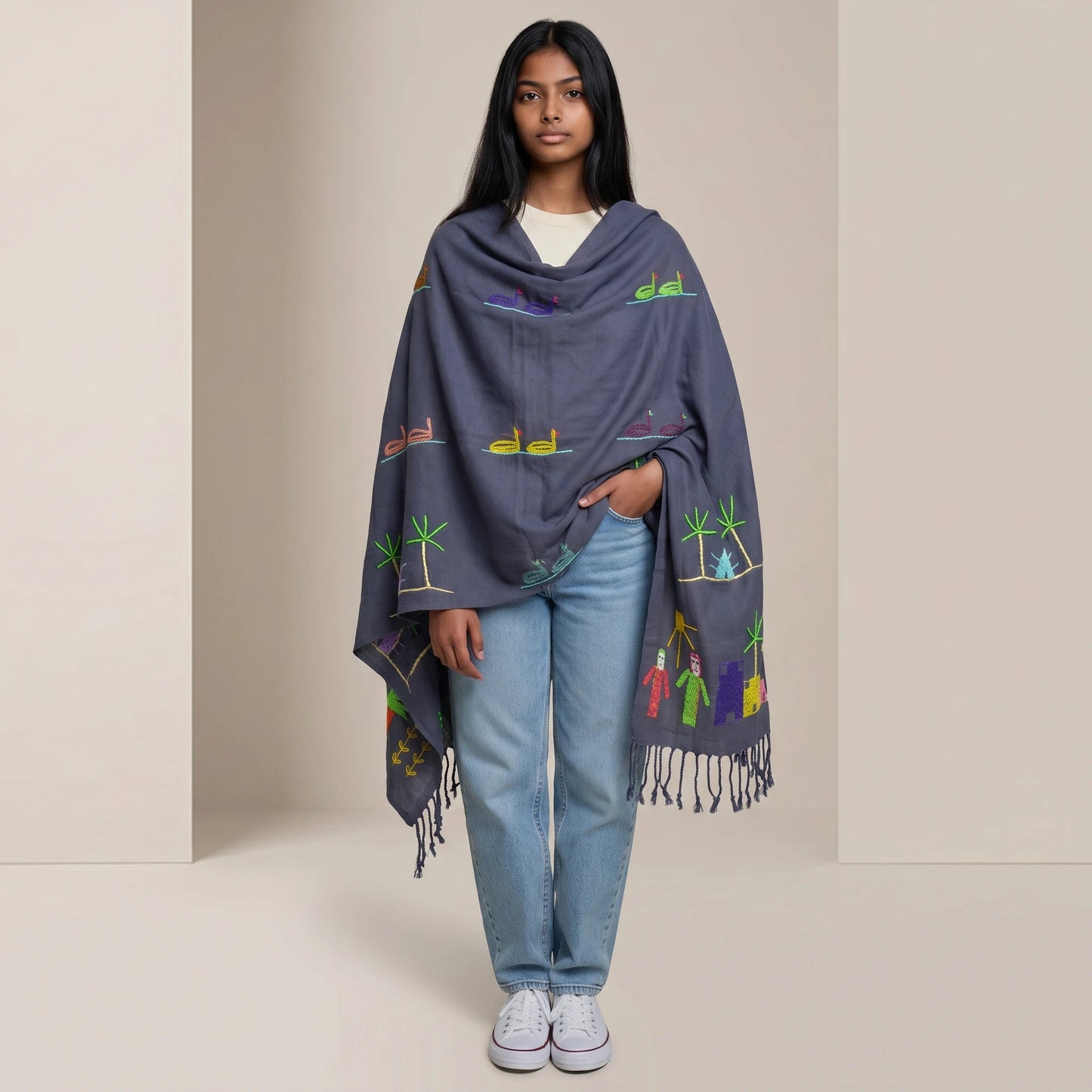 Shandweel Shawl - Naqada Hand Crafts