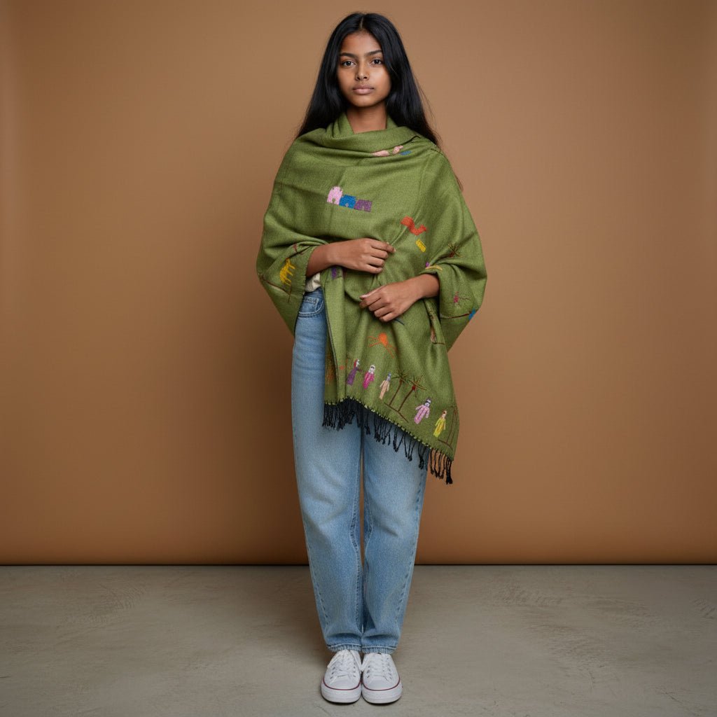 Shandweel Shawl - Naqada Hand Crafts
