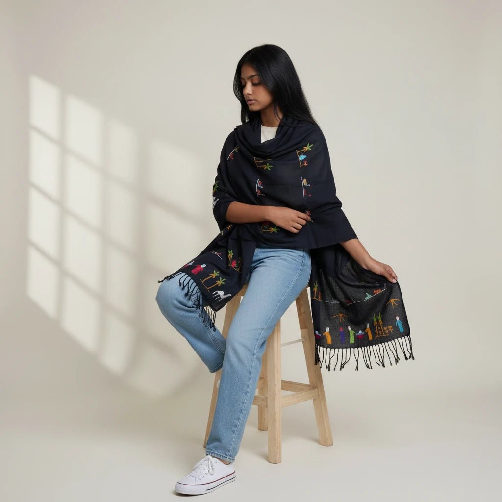 Shandweel Shawl - Naqada Hand Crafts